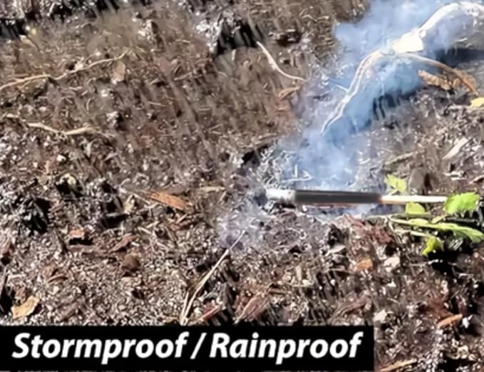 Waterproof & Windproof Survival Matches Kit – 1/2/3 Boxes + Waxed Tinder Cord (Thin or Thick) in Metal Tin with Striker – Emergency Fire Starter for Camping, Bug Out, Outdoor Survival(3 x Tin Matches)