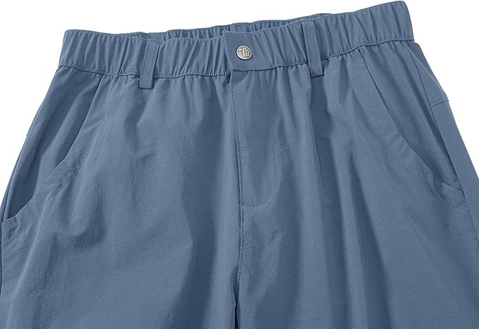 YSENTO Women's Hiking Pants Lightweight Stretch Quick Drying UPF 50 Camping Travel Work Cargo Pants 6 Pockets