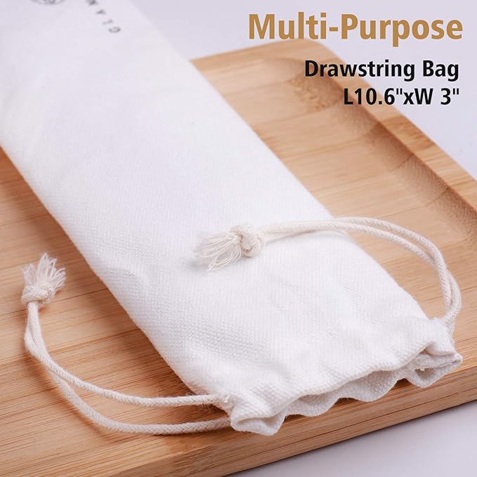 5 Pairs Fiberglass Chopsticks, GLAMFIELDS Reusable Japanese Chinese Chop sticks Dishwasher Safe, Non-slip, 9 1/2 inches - Black with Multi-purpose Drawstring Bag Carrying Case