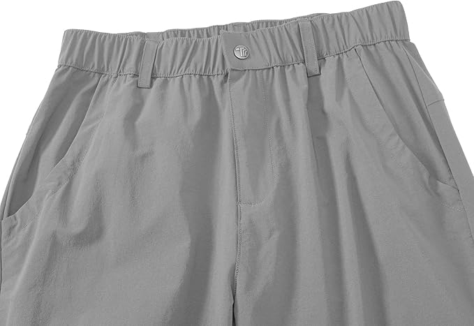 YSENTO Women's Hiking Pants Lightweight Stretch Quick Drying UPF 50 Camping Travel Work Cargo Pants 6 Pockets