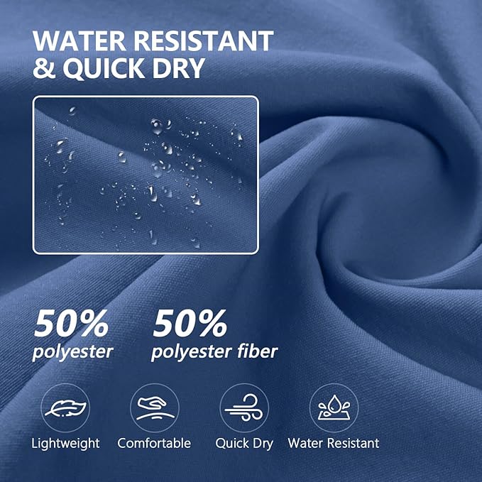 Hiking Pants Women Lightweight Cargo Pants Quick Dry Water Resistant Outdoor Travel Pants with Zipper Pockets