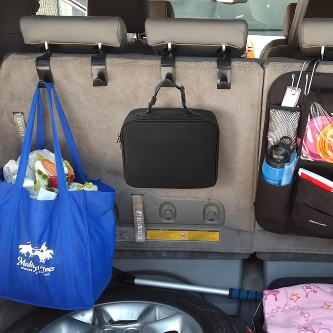 Battery Tender Junior 12V 750mA Charger Carrying Case - Waterproof Battery Charger Protective Storage Holder Organizer with Accessory Pocket