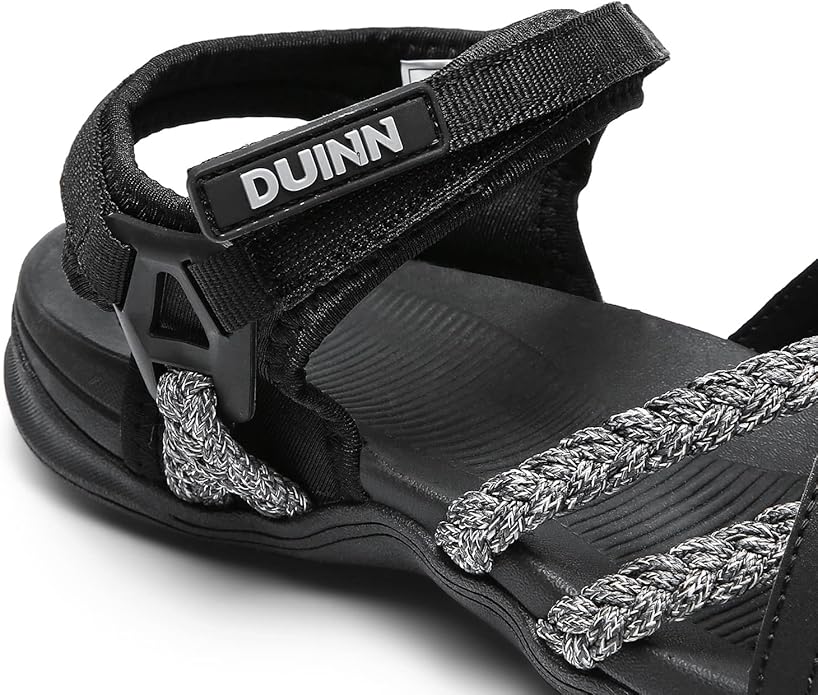 UBFEN Womens Hiking Comfort Sport Sandals Beach Vacation Camping Casual Sport Sandals with Adjustable Straps and Arch Support