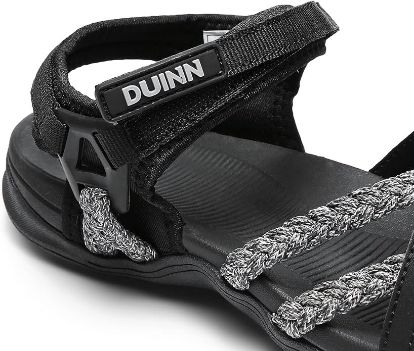 UBFEN Womens Hiking Comfort Sport Sandals Beach Vacation Camping Casual Sport Sandals with Adjustable Straps and Arch Support