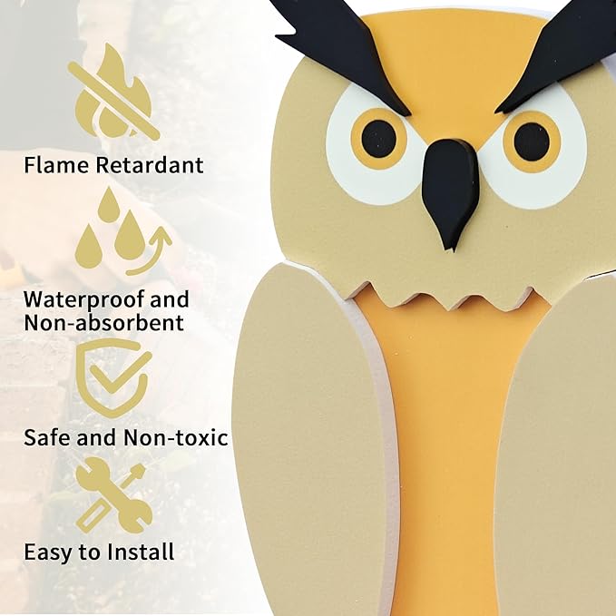 owl Planter, Pet Shape Garden Pots Plant Pots for Indoor/Outdoor Gardens Decoration, Cute, Surprise Gifts/Souvenirs for Pet Lovers