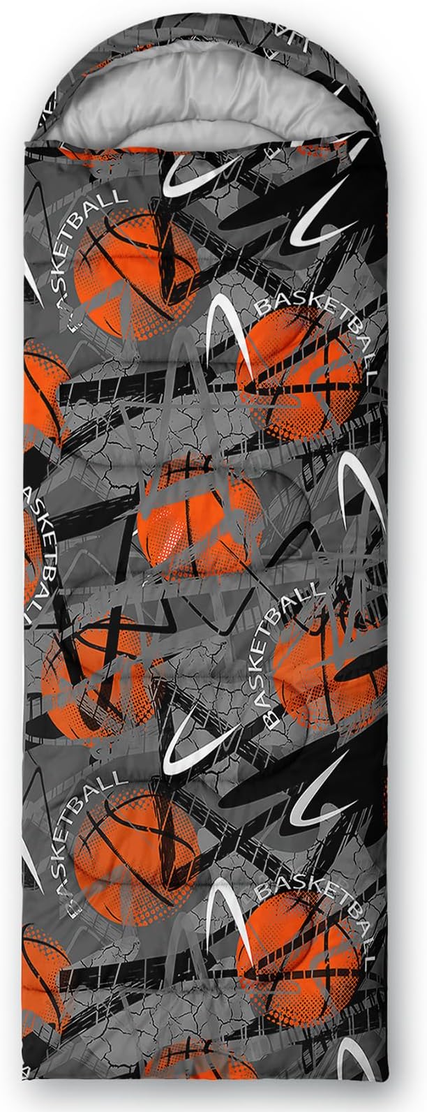 Axolotl Colorful Cats 3 Season Sleeping Bag for Kids, Girls, Teens - Warm and Cool Weather Pet Animal Theme, Waterproof Lightweight for Traveling, Outdoors Camping Equipment