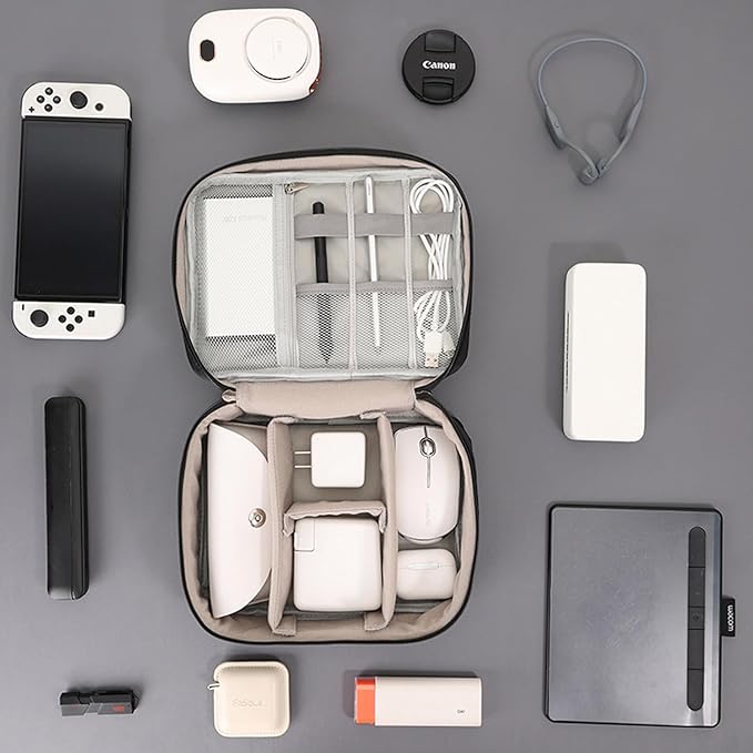 Big Organizer Bag Electronic Devices Case Travelling Pouch for USB Charger Cable Accessories Mouse Phone SD Power Bank Earphone Organized