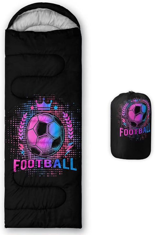 HOSIMA Dear Hunting Pattern Cold Weather Sleeping Bags for Adults,Black Light Weight Sleeping Bags for Kids Adults,WaterProof Sleeping Bags for Outdoors Hiking.