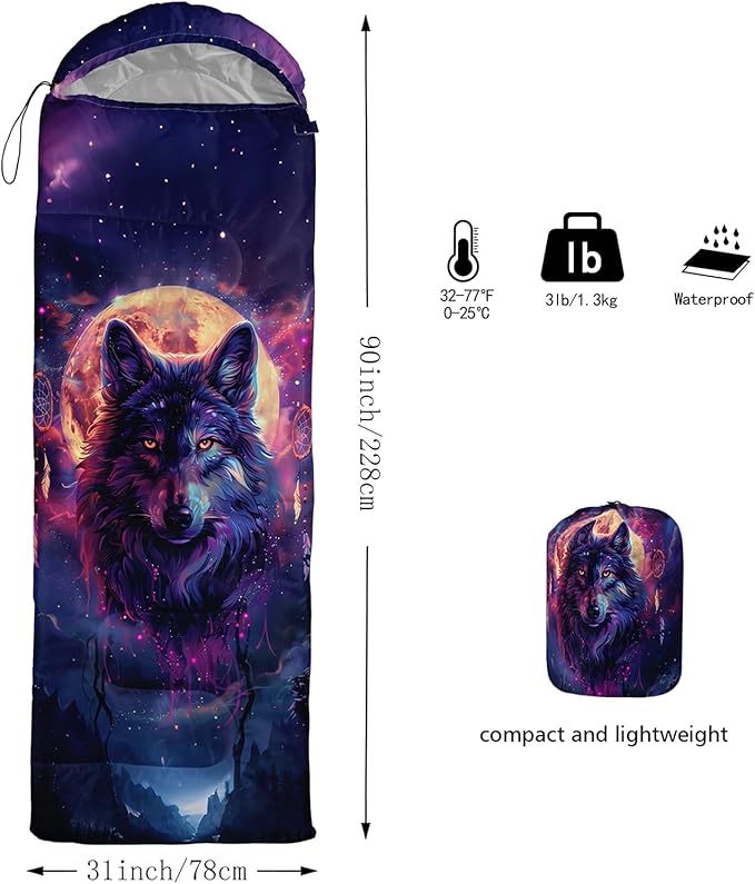 AILONEN Pink Lovely Rabbit Sleeping Bag for Girls Kids Adults,Warm and Cool Weather,Lightweight,Waterproof Backpacking,Cartoon Flowers Printed Bunny Sleeping Bag for Camping