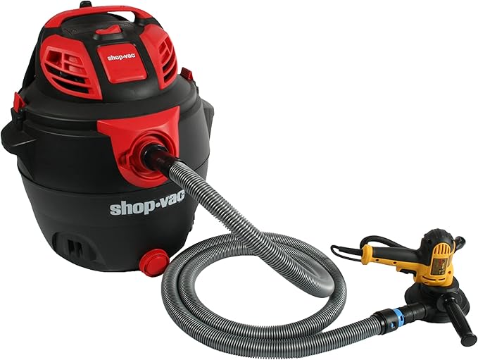 Assembled Quick Click Dust Separator with 5 Gallon Locking Collection Bin and Quick Click Power Tool Adapter Set with 10 Ft. Hose