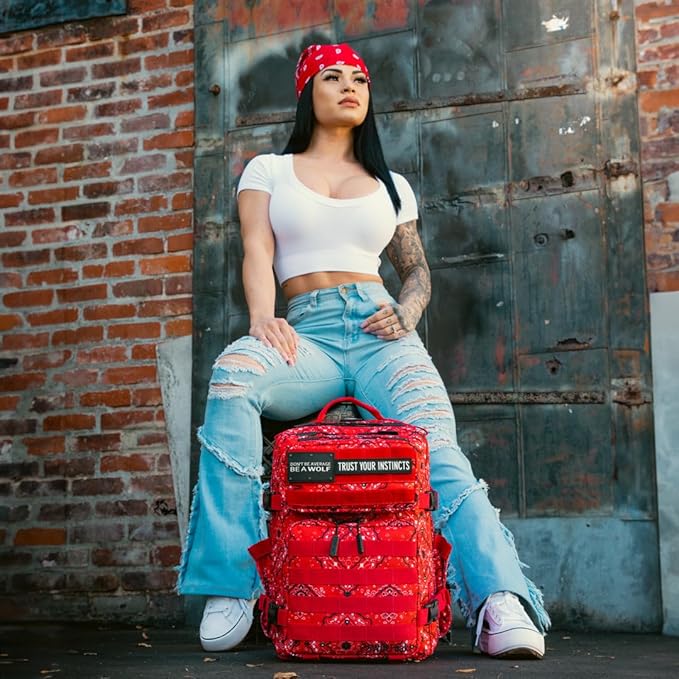 WOLFpak 25 L BackPack (Red Bandana)