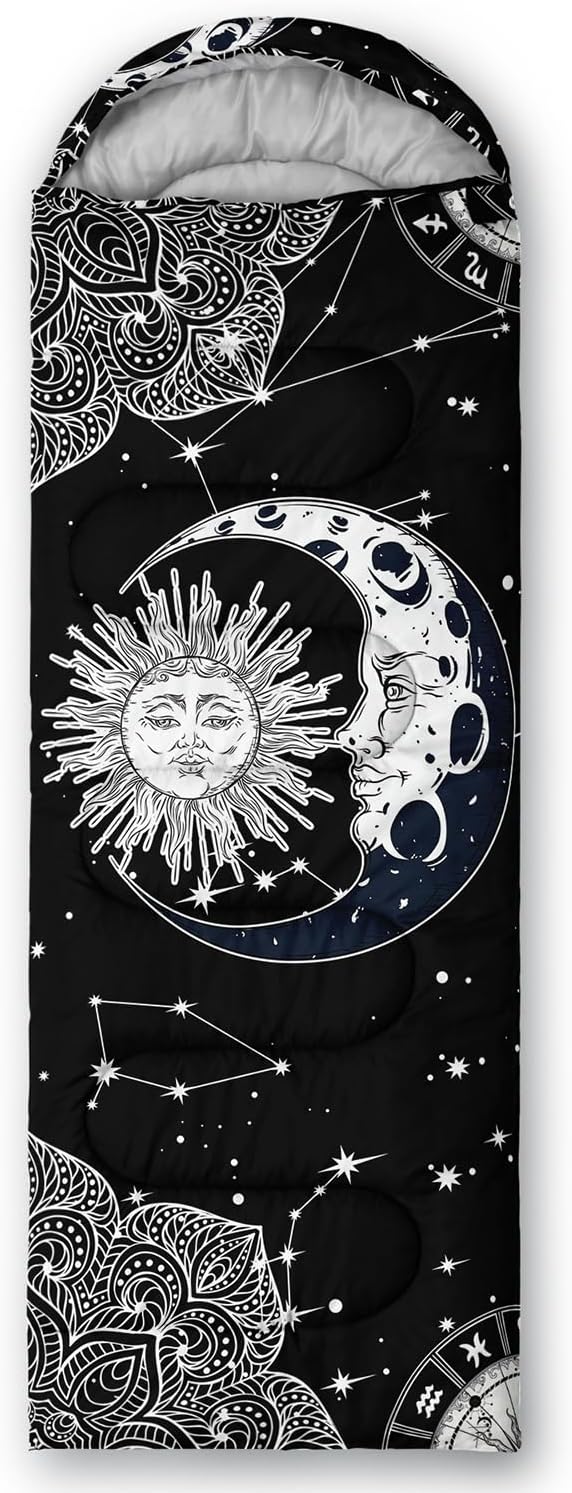 CVHOUSE Camping Sleeping Bags,3 Season Warm & Cool Weather,Lightweight,Waterproof Sleeping Bags for Adults & Kids,Traveling,and Outdoors,Camping Gear Equipment