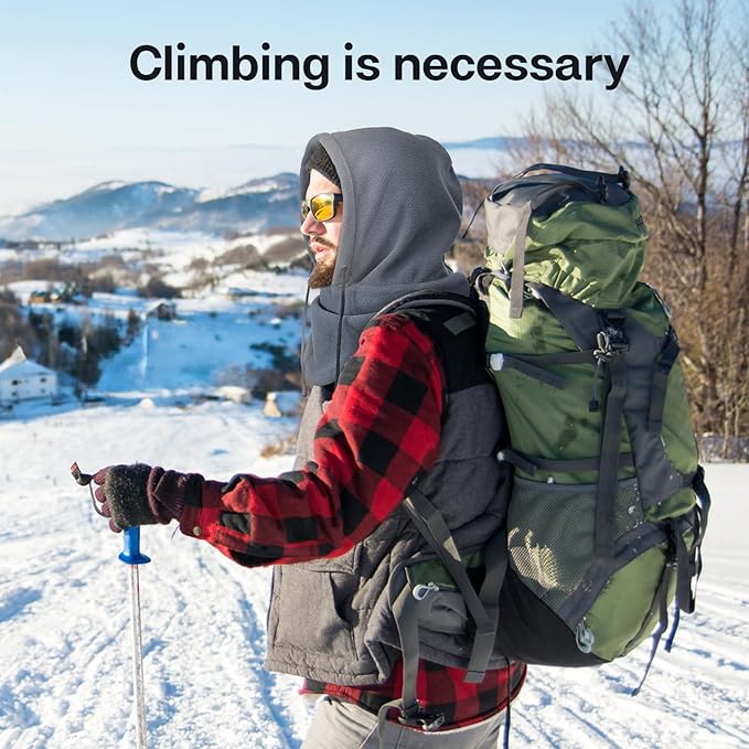 Joyoldelf Ski Mask for Men Women Balaclava Face Mask Full Winter Mask Breathable Sports Mask