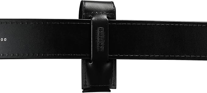 Mace Pepper Spray Holder Black Belt Pouch, Hidden Snap MK III Small, Fits up to 2oz