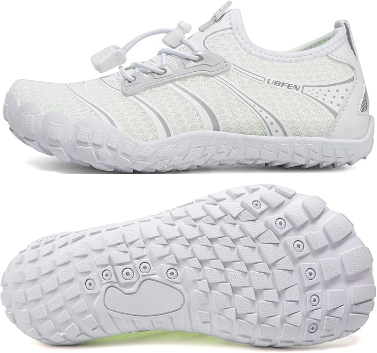UBFEN Water Shoes for Kids Boys Girls Aqua Socks Barefoot Beach Sports Swim Pool Quick Dry Lightweight Toddler Little Big Kid