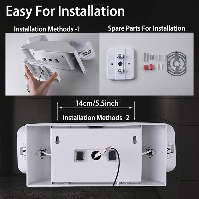 LED Emergency Lights for Business Home Power Failure,4Hours 300lm Automatic Battery Backup,Rechargeable Emergency Exit Lighting Fixtures,Hardwired, UL 924 AC85-277V