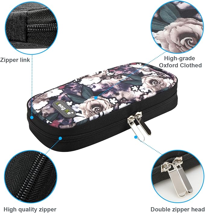 YOUSHARES Insulin Cooler Travel Case - Organizer Insulin Case for Diabetes Accessories Keep Supplies Safe and Cold