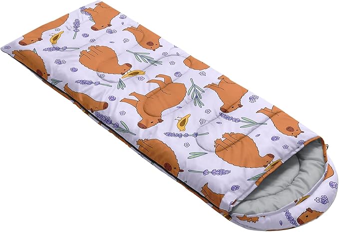 QOOMO Camping Sleeping Bags,3 Season Warm & Cool Weather,Lightweight,Waterproof Sleeping Bags for Adults & Kids,Traveling,and Outdoors,Camping Gear Equipment