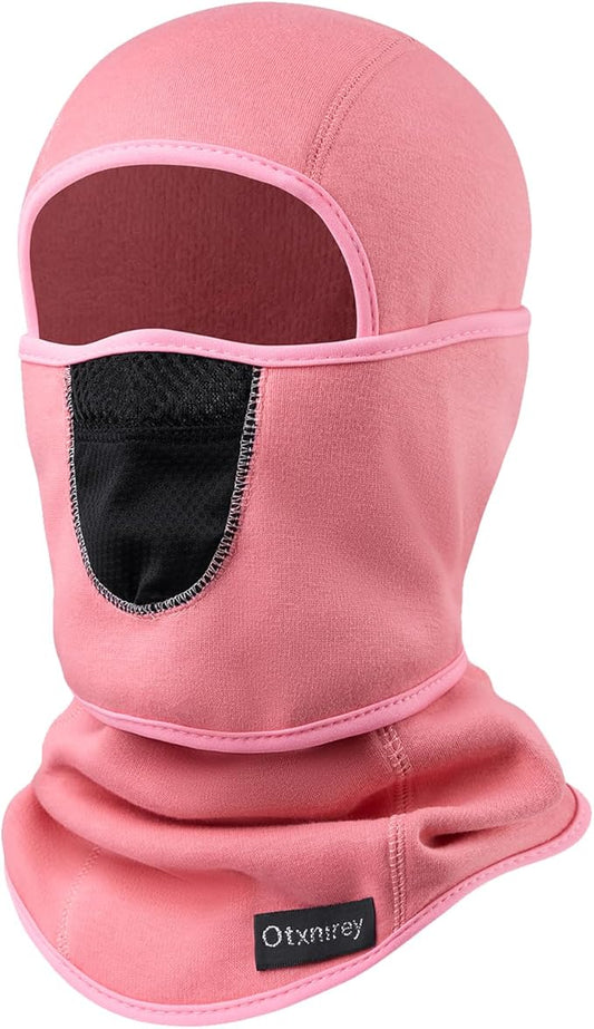 Kids Balaclava Windproof Ski Mask for Boy Girl (with Breathable Holes), Winter Hat Ski Mask for Cold Weather for Skiing