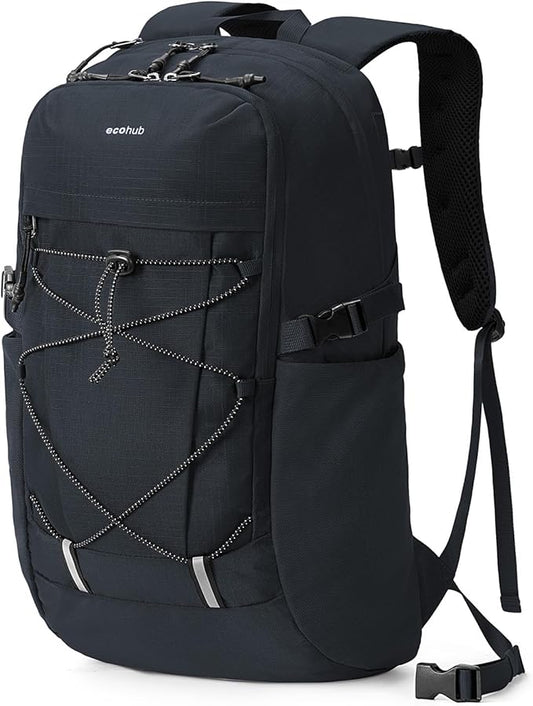 ECOHUB Hiking Backpack 30L Travel Backpack Lightweight Casual Daypack Water Resistant Camping Bag Outdoor Sports Back pack for Men Women