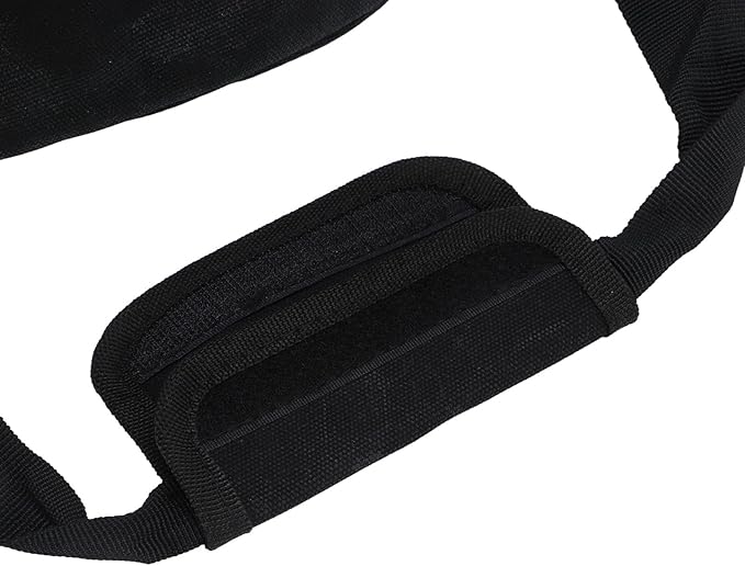 Pans Storage Bag, Dustproof Canvas Zipper Cooker Frying Pan Tableware Storage Bag Organizer with Strap for Outdoor Camping Hiking