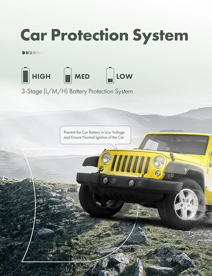 A-Premium 12 Volt Refrigerator 28QT/26.1L Portable Car Fridge Cooler, -4°F~68°F Portable Freezer Fast Cooling with 12/24V DC & 110/240V AC for Camping RV Roadtrips Truck Outdoor and Home Party Use