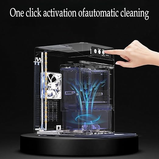 Large Capacity Ice Makers Countertop One-Click Operation Self-Cleaning Portable Ice Maker 41lbs/24H with There is A Detachable 3L Water Tank Ice Machine for Home,Bar,Office