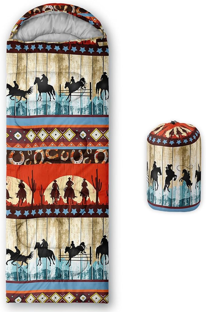 QOOMO Camping Sleeping Bags,3 Season Warm & Cool Weather,Lightweight,Waterproof Sleeping Bags for Adults & Kids,Traveling,and Outdoors,Camping Gear Equipment