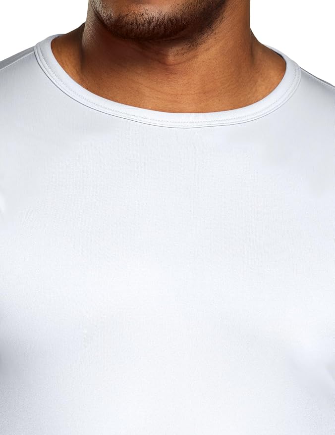 TSLA Men's Thermal Underwear Set, Microfiber Soft Fleece Lined Long Johns, Winter Warm Base Layer Top & Bottom