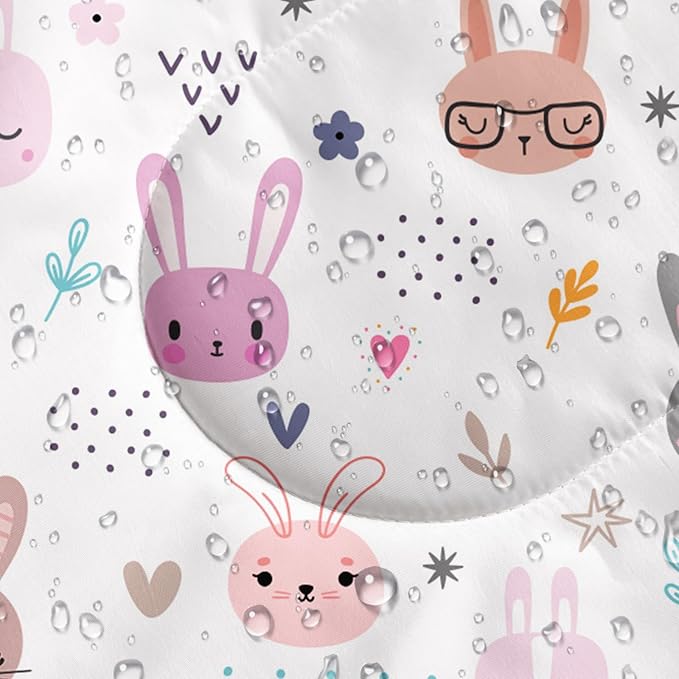 Sleeping Bags for Adults and Kids，3D Printing Camping Sleeping Bag for Girls Boys Lightweight Waterproof Cold/Warm 3-Season，Outdoor Travel with Compression Bags