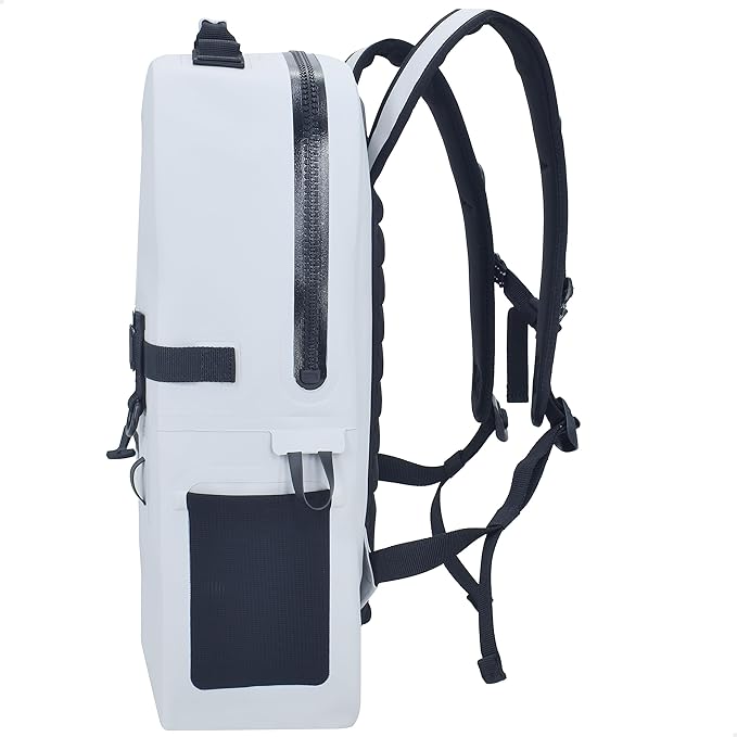 Breakwater Supply™ Waterproof IP68 Submersible Backpack with Airtight Zippers | Laptop Travel Outdoors | Fogland 25L 20L 15L