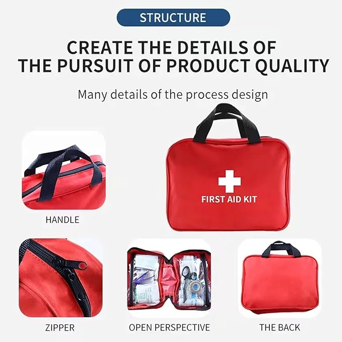 Snake Bite Kit, Bee Sting Kit, First aid kit, Venom Extractor Suction Pump, Bite and Sting First Aid for Hiking, Backpacking and Camping. (First aid kit)