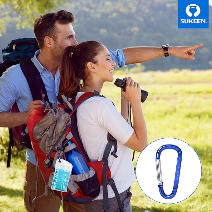 Sukeen Cooling Towel for Neck and Face (40"x12"),Ice Towel,Soft Breathable Chilly Towel,Microfiber Towel for Yoga,Sport,Running,Gym,Workout,Camping,Fitness,Workout & More Activities…