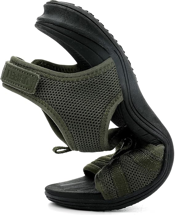 UBFEN Womens Hiking Sandals Comfortable Walking Sandals Summer Sport Breathable Arch Support