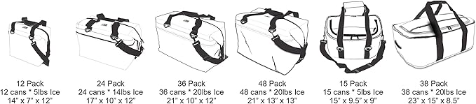 AO Coolers Traveler Original Soft Cooler with High-Density Insulation