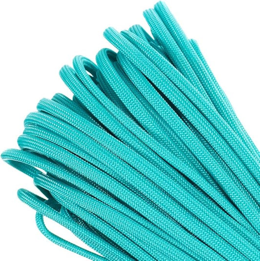 Paracord Planet Genuine Type III 550lb Paracord – Nylon Cord in Solid, Multi, and Reflective Colors – 25+ Colors and Length Options of 10', 25', 50', and 100'