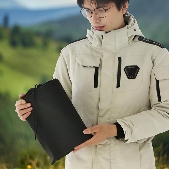 RedSwing 6 Pack Heavy Duty Reflective Survival Space Blankets, Multipurpose Emergency Thermal Blanket for All Weather, Black