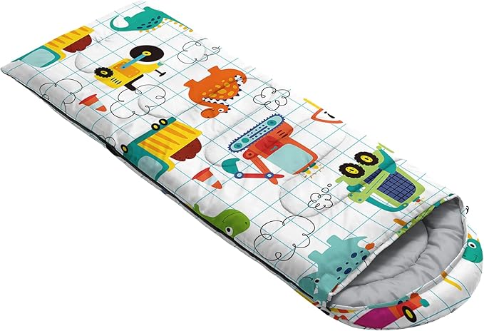 QOOMO Camping Sleeping Bags,3 Season Warm & Cool Weather,Lightweight,Waterproof Sleeping Bags for Adults & Kids,Traveling,and Outdoors,Camping Gear Equipment