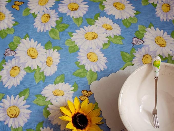 LAMINET Picnic Table Cover Daisy - Small