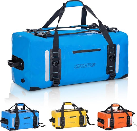 ESONE Dry Bags Waterproof Backpack for Men/Women Dry Bags for Kayaking Waterproof Backpack for Travel Dry Bag Backpack Waterproof Duffel Bag Applicable Boating Camping Paddle Board Surfing