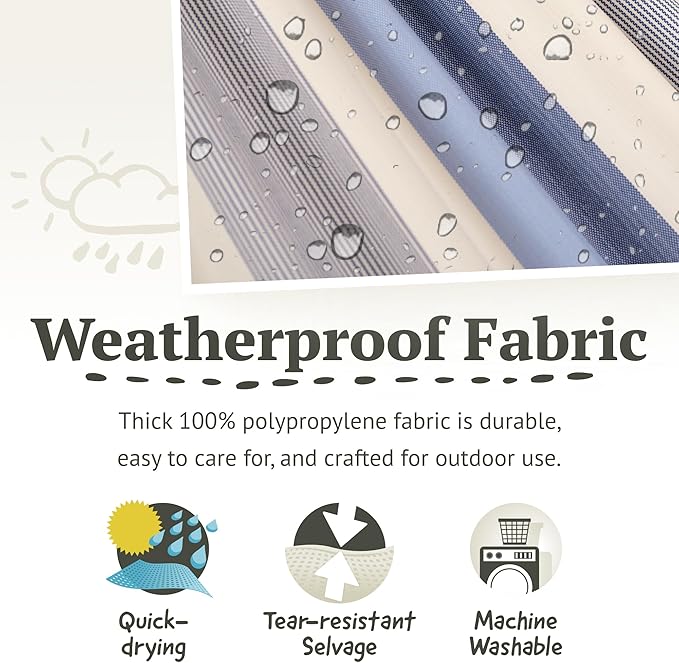 LA SIESTA - Large Double Brisa Classic Hammock & CasaMount - Suspension Kit for Walls & Ceilings - Weather Resistant Portable Hammock - 2-Person - Sea Salt