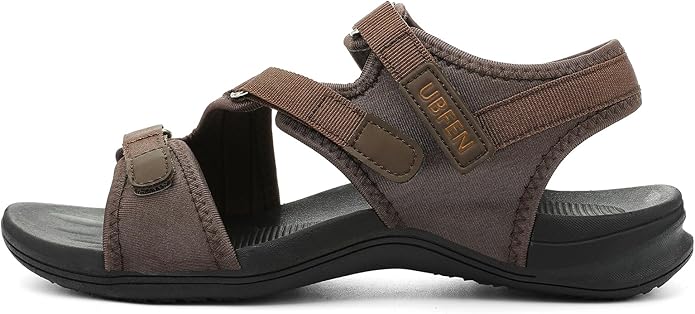 UBFEN Womens Hiking Comfortable Sport Walking Sandals Outdoor Athletic Water Sandals with Three Adjustable Straps