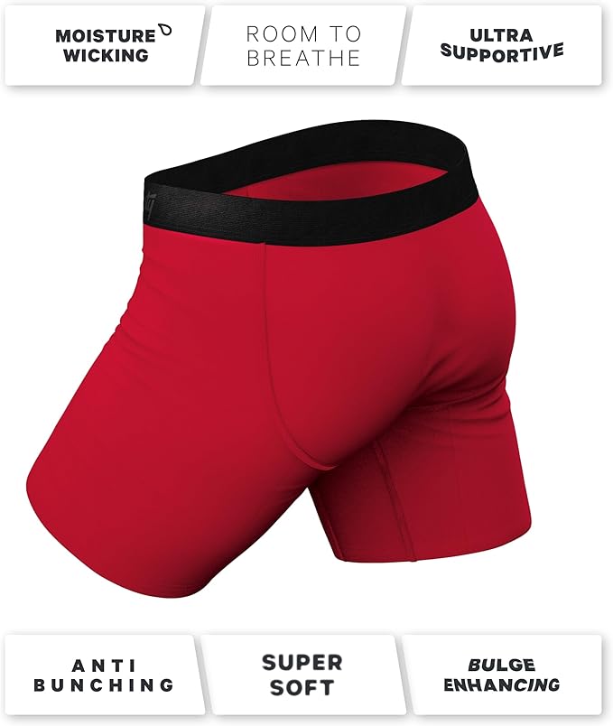 Shinesty Hammock Support Mens Boxer Briefs with Pouch