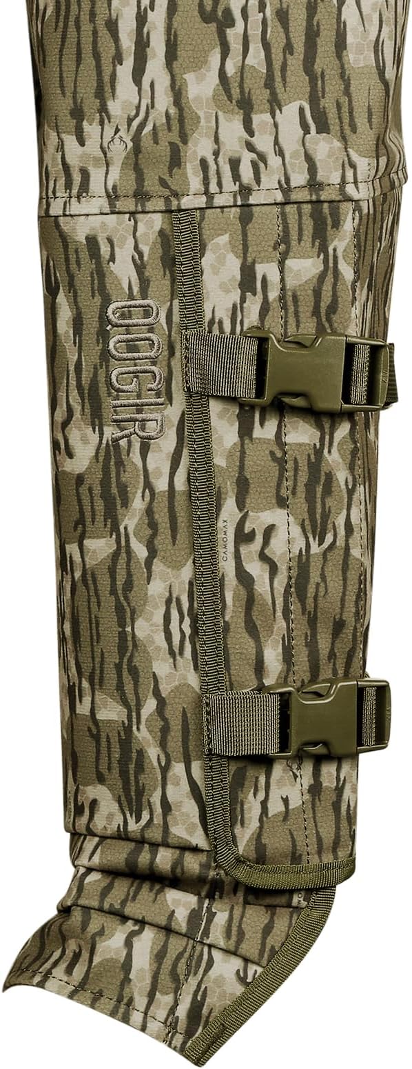 QOGIR Snake Guard Protection Chaps: Snake Bite Protection for Ankle to Thigh Snake Chaps, Waterproof Snake Gaiters