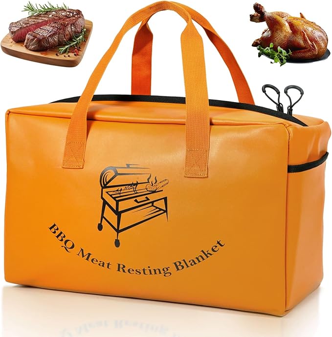 BBQ Blanket for Resting Meat,Insulated Meat Resting Bag,Meat Resting Bag,Rest BBQ Blanket,Insulated Meat Resting Bag