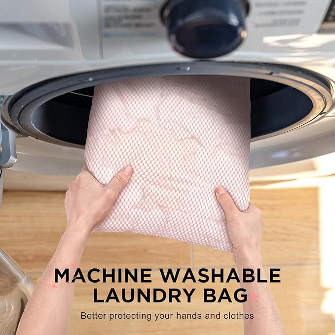 10 Set Compression Packing Cubes for Travel Essentials,Compressible Expandable Packing Cubes for Suitcase,OlarHike Luggage Organizer Bags for Travel,Handy Helper for Organizing Clothes(Pink Stripped)