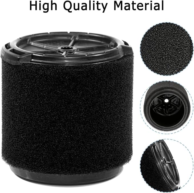 1 Pack VF3700 Filter (Single Wet Application Foam Filter Cartridge) Fit for 3 to 4.5 Gallon RIDGID Wet/Dry Shop Vacuums
