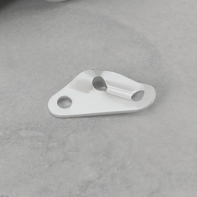 SING F LTD 20Pcs Guyline Cord Adjuster Tent Tensioners Triangle Wind Rope Buckle Aluminum Alloy Pull Rope Slide for Outdoor Tent Canopy Poles 36x18x5mm Silver