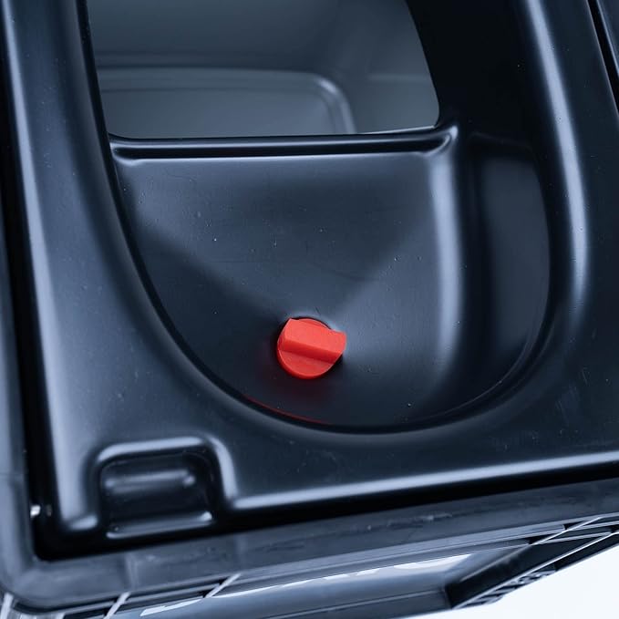 BOXIO Toilet - Portable Toilet, Camping Toilet, composting Toilet for car Camping, Boat or Camping. Mini Camping Toilet: 14,7" x 11,8" x 11,0" Made in Germany.