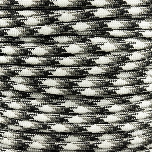Paracord Planet Reflective 550lb Paracord – 7 Strand Type III Nylon Parachute Cord for Outdoor Visibility, Hiking, and Crafting – 30+ Colors and 4 Length Options